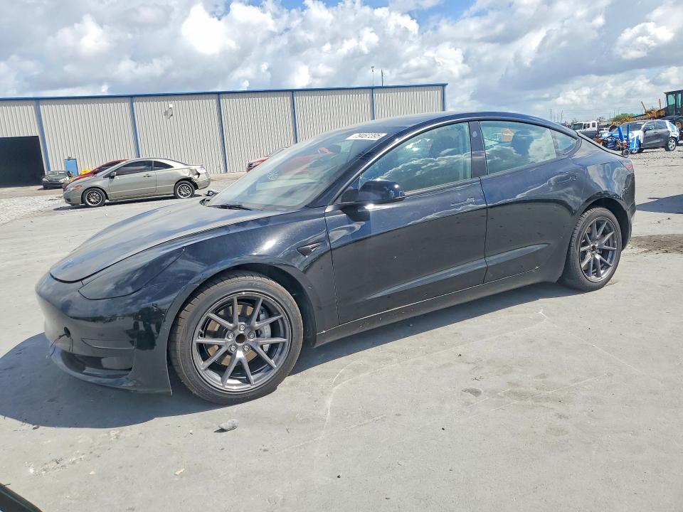 2022 TESLA MODEL 3 — VIN 5YJ3E1EA1NF187196