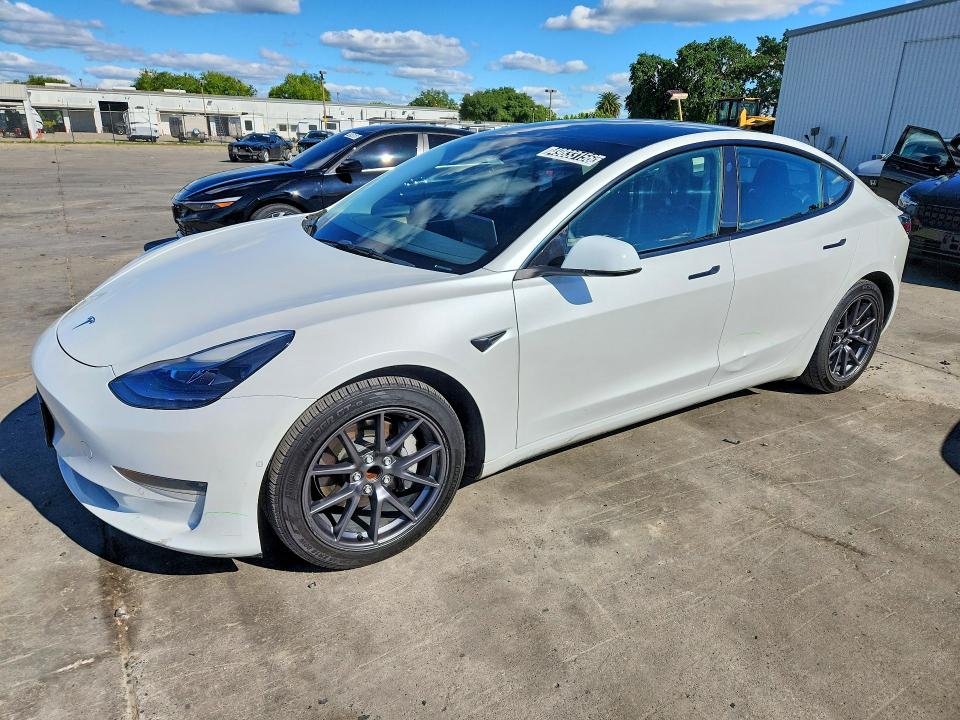 2022 TESLA MODEL 3 — VIN 5YJ3E1EA8NF288901