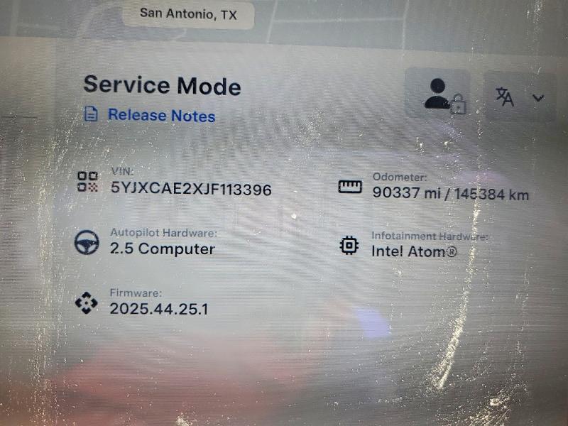 5YJXCAE2XJF113396