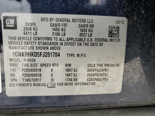 1GNKRHKD5FJ281784
