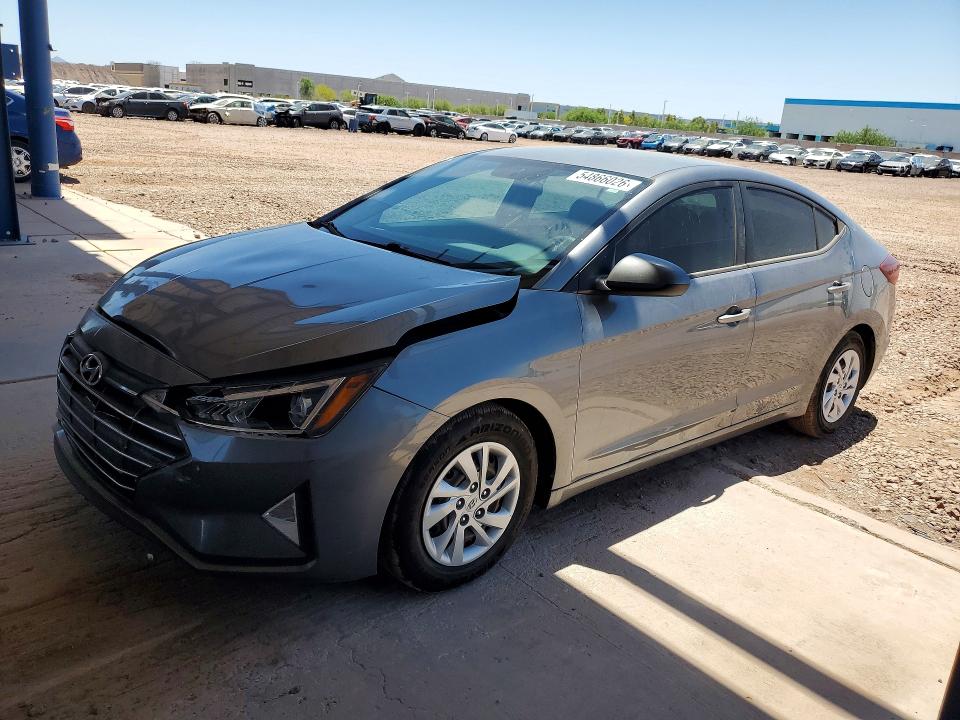 2019 HYUNDAI ELANTRA — VIN 5NPD74LFXKH435344