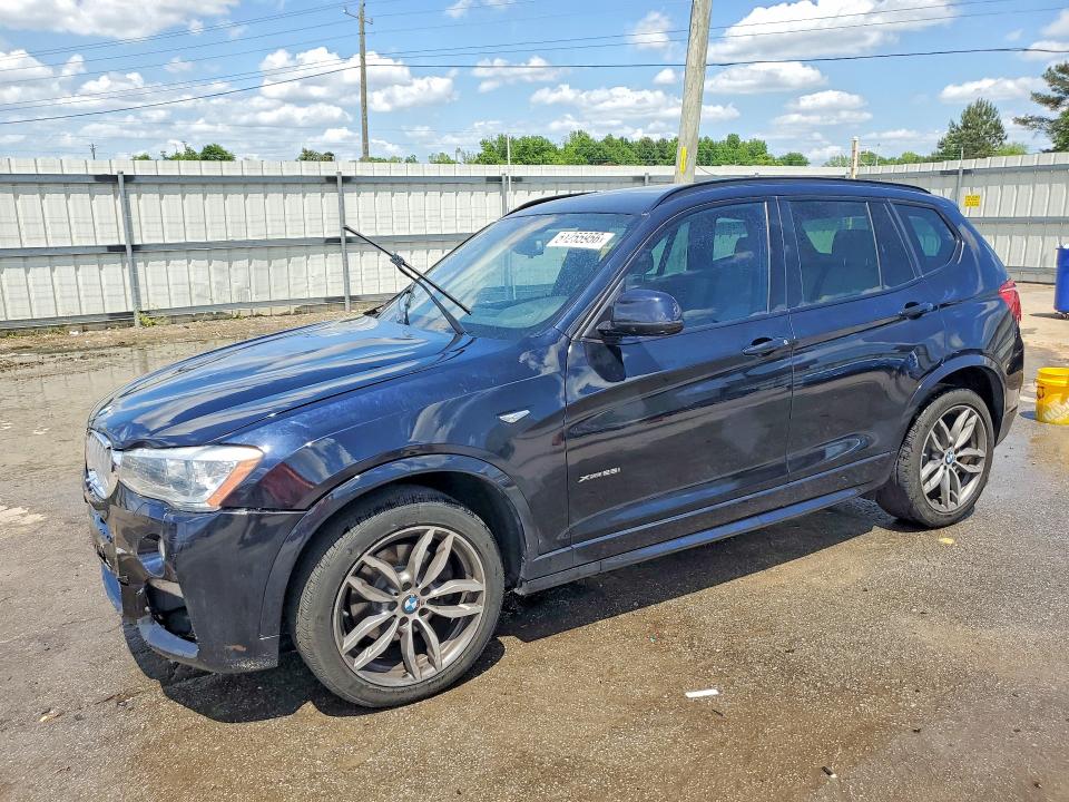 2016 BMW X3 — VIN 5UXWX9C50G0D65291