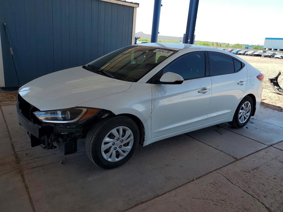 2018 HYUNDAI ELANTRA — VIN 5NPD74LF6JH327432