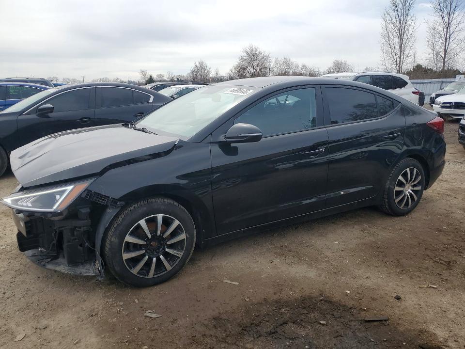 2019 HYUNDAI ELANTRA — VIN KMHD84LF5KU758764