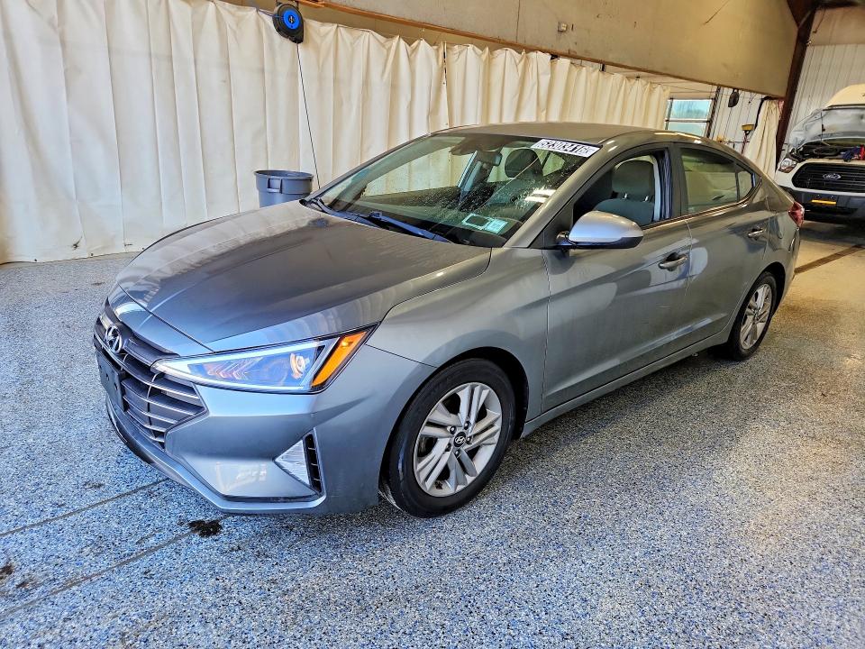 2019 HYUNDAI ELANTRA — VIN KMHD84LF2KU769995