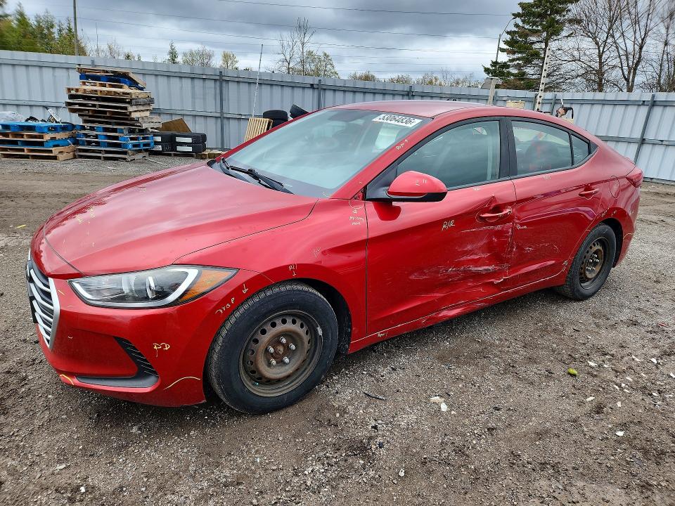 2017 HYUNDAI ELANTRA — VIN 5NPD74LF1HH107089