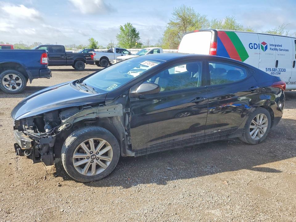 2016 HYUNDAI ELANTRA — VIN KMHDH4AE0GU644138