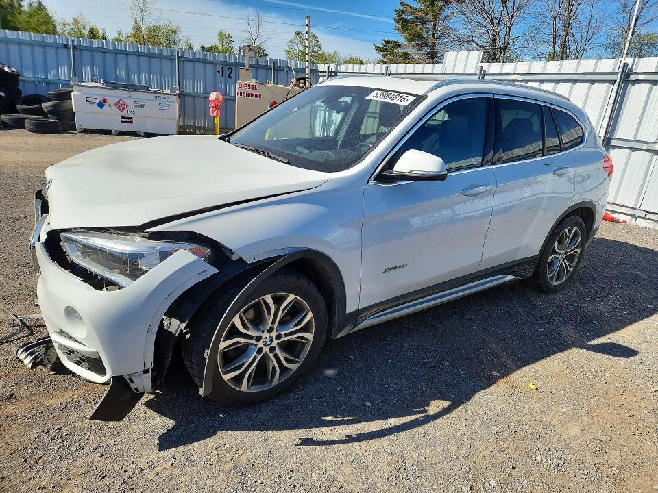 2016 BMW X1 — VIN WBXHT3C36GP887478