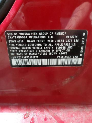 1VWAT7A39FC002976