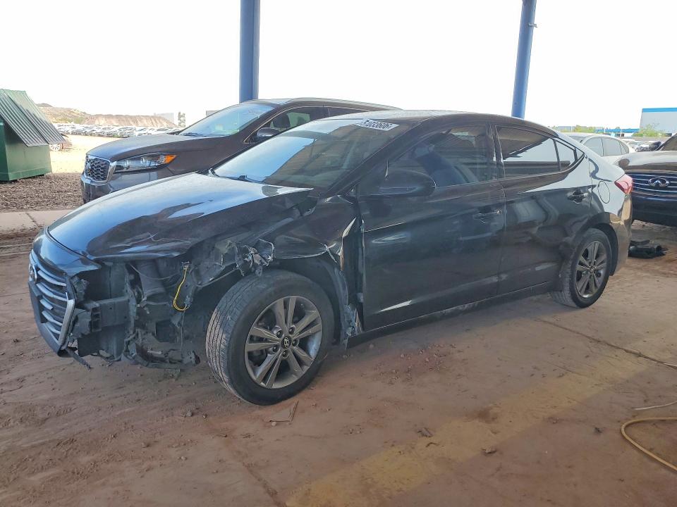 2018 HYUNDAI ELANTRA — VIN 5NPD84LF5JH345370