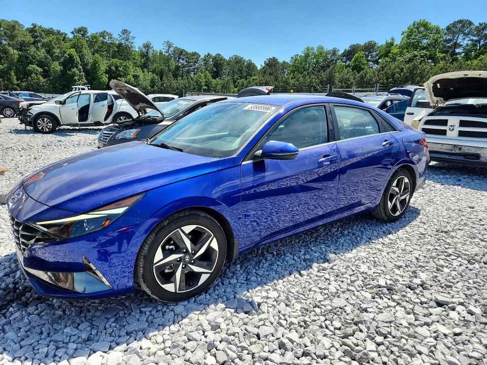 2022 HYUNDAI ELANTRA — VIN KMHLN4AG2NU343695
