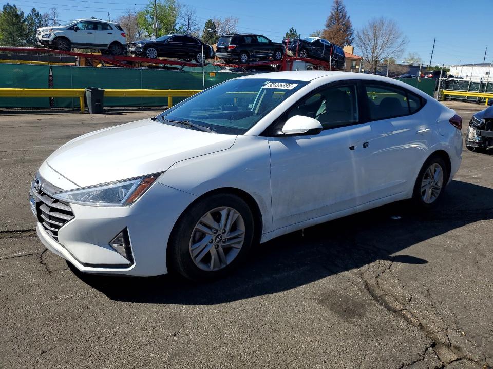 2019 HYUNDAI ELANTRA — VIN 5NPD84LF0KH441358