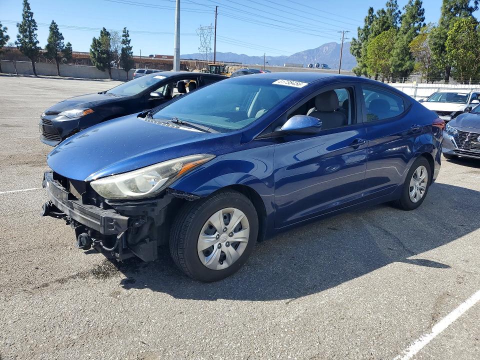 2016 HYUNDAI ELANTRA — VIN 5NPDH4AE9GH664399