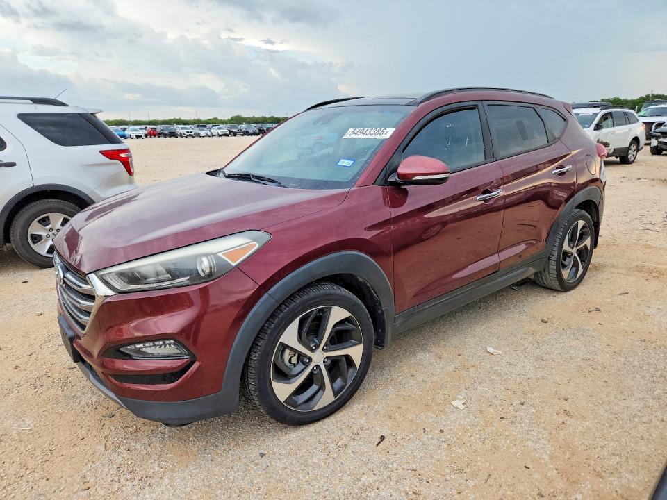 2016 HYUNDAI TUCSON — VIN KM8J33A20GU193150