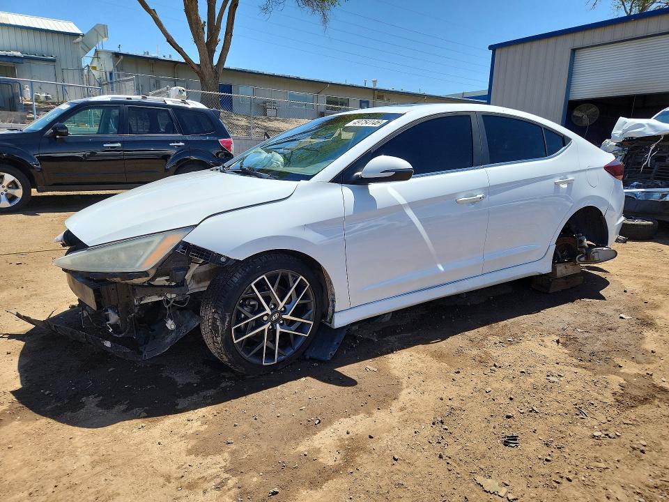 2019 HYUNDAI ELANTRA — VIN KMHD04LB1KU865315