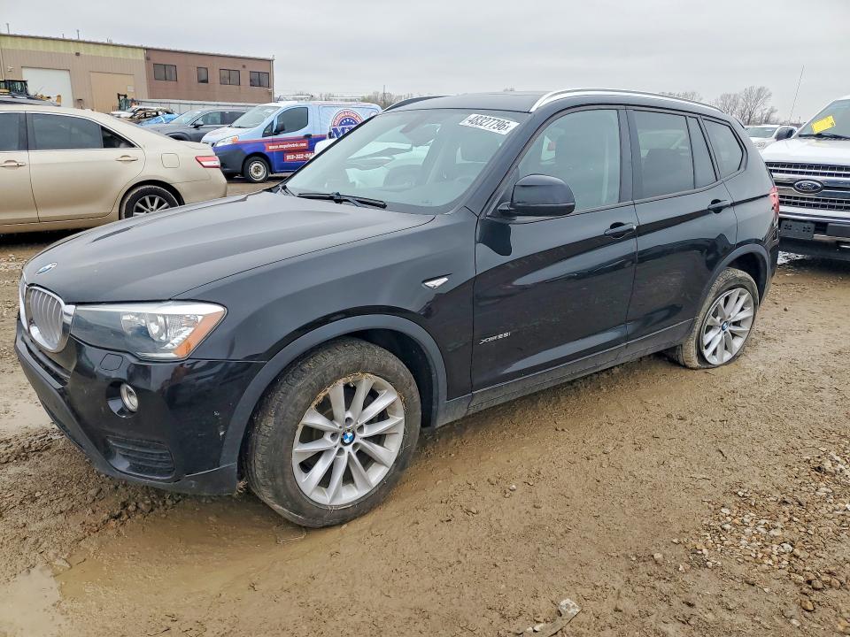 2016 BMW X3 — VIN 5UXWX9C57G0D79267