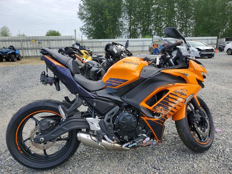 2025 KAWASAKI EX650 — VIN ML5EXEP12SDAF2215
