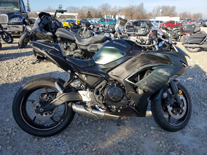 2025 KAWASAKI EX650 — VIN ML5EXEP16SDAG0222