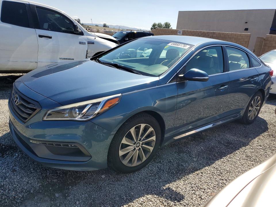 2017 HYUNDAI SONATA — VIN 5NPE34AFXHH450020