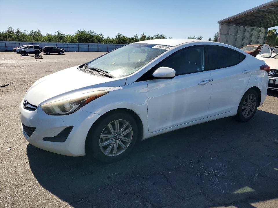 2016 HYUNDAI ELANTRA — VIN 5NPDH4AE0GH714347