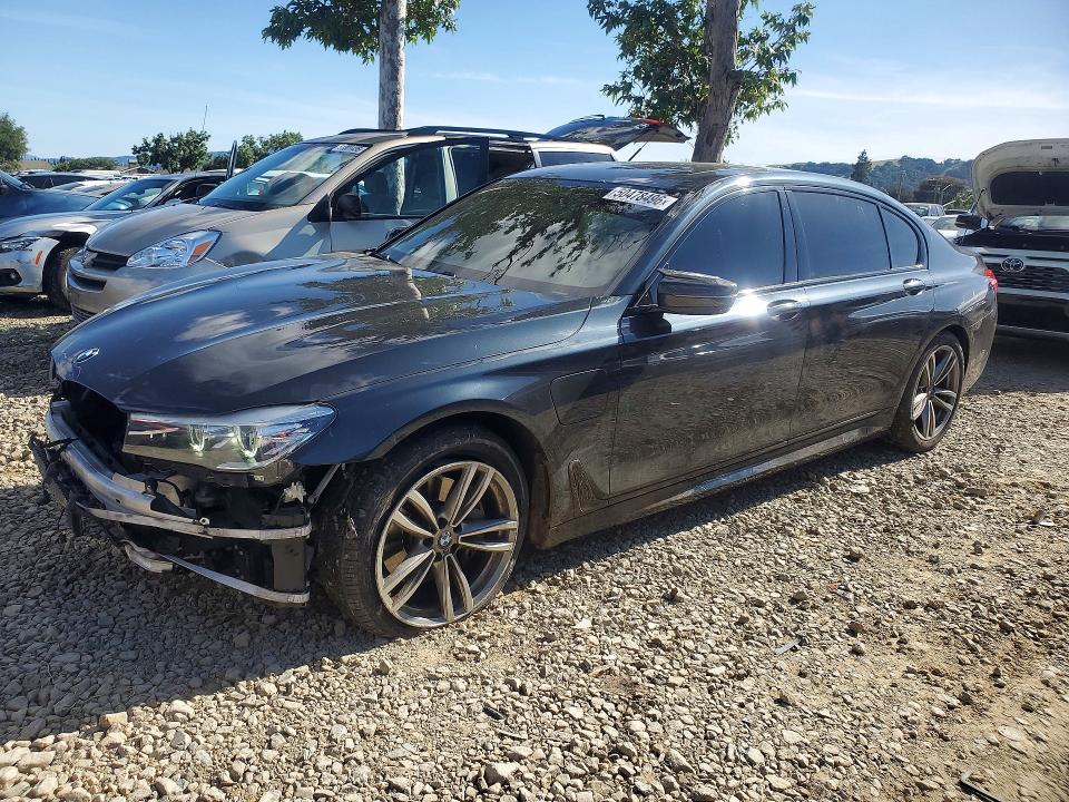 2017 BMW 740 — VIN WBA7J2C39HG497708