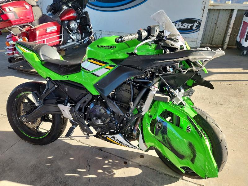 2025 KAWASAKI EX650 — VIN ML5EXEP13SDAE3233