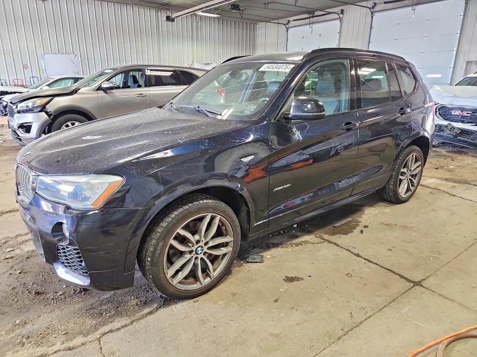 2016 BMW X3 — VIN 5UXWX7C59G0R17386