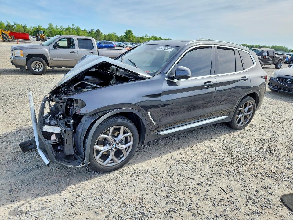 2022 BMW X3 — VIN 5UX53DP00N9M98972