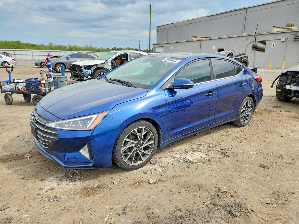 2019 HYUNDAI ELANTRA — VIN 5NPD84LF9KH409346
