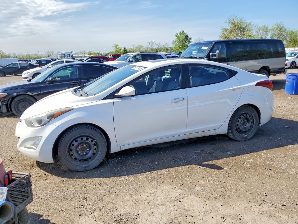 2016 HYUNDAI ELANTRA — VIN KMHDH4AE6GU556744