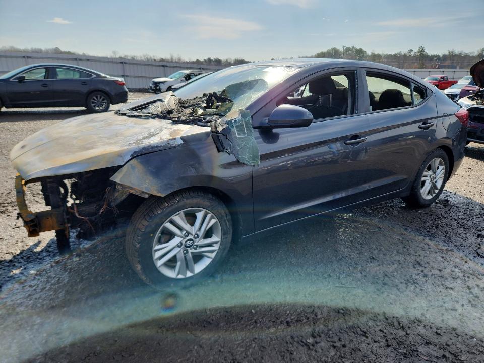 2020 HYUNDAI ELANTRA — VIN 5NPD84LF6LH586180