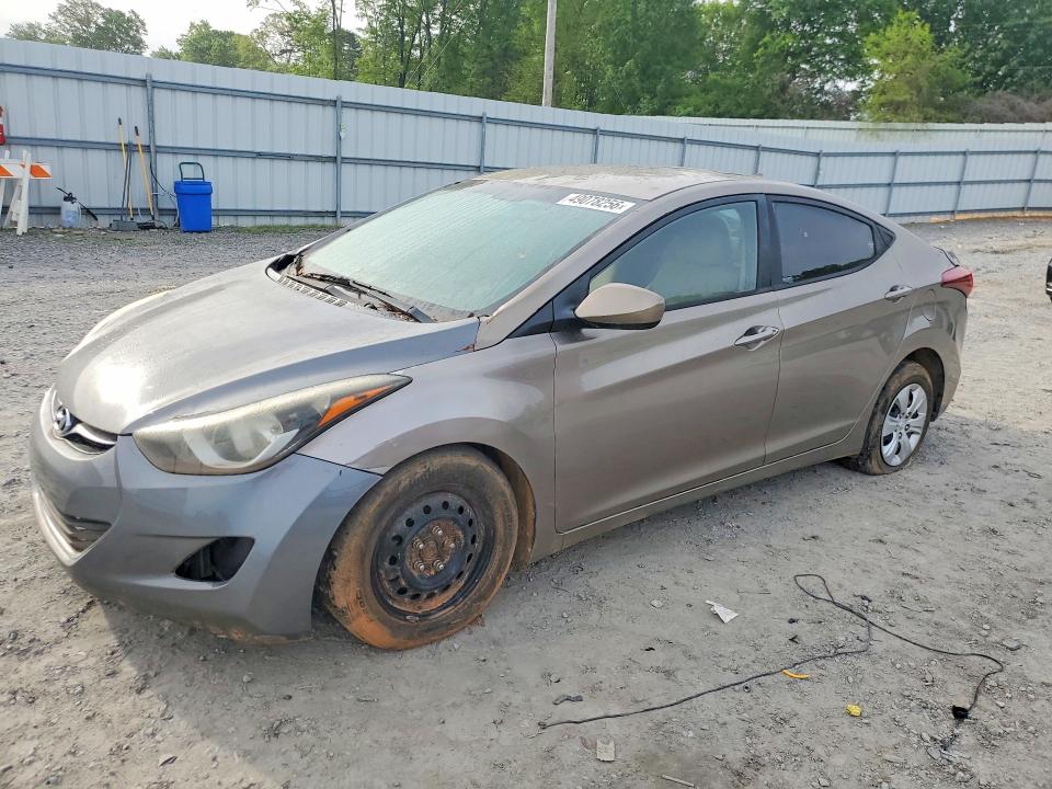 2016 HYUNDAI ELANTRA — VIN 5NPDH4AE9GH727419