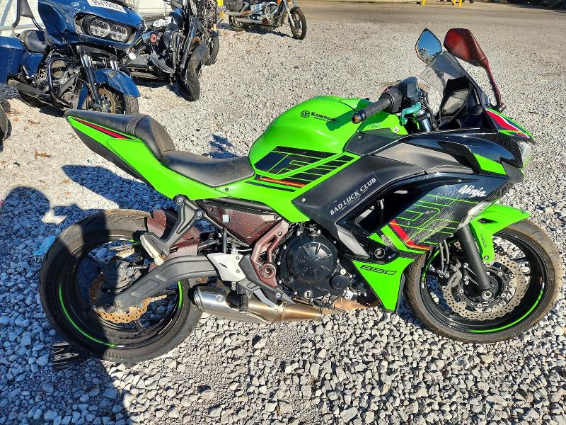 2023 KAWASAKI EX650 — VIN ML5EXEP18PDA96439