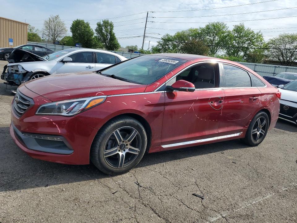 2016 HYUNDAI SONATA — VIN 5NPE34AF7GH391071