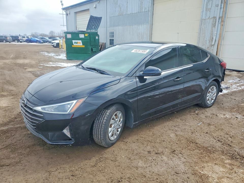 2019 HYUNDAI ELANTRA — VIN 5NPD74LF2KH490581