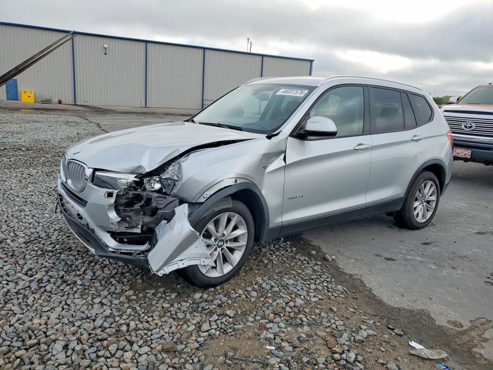 2016 BMW X3 — VIN 5UXWX9C59G0D83434