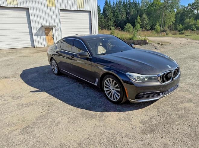 2016 BMW 740 — VIN WBA7E2C52GG503997