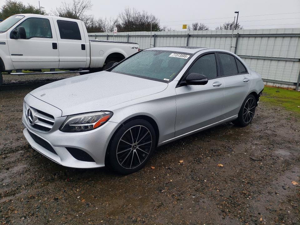 2020 MERCEDES-BENZ C — VIN WDDWF8DB4LR549774