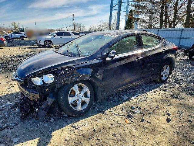 2016 HYUNDAI ELANTRA — VIN KMHDH4AE0GU587343