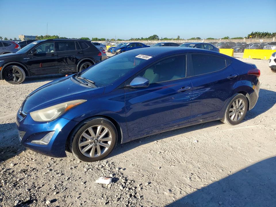 2016 HYUNDAI ELANTRA — VIN 5NPDH4AE7GH788574