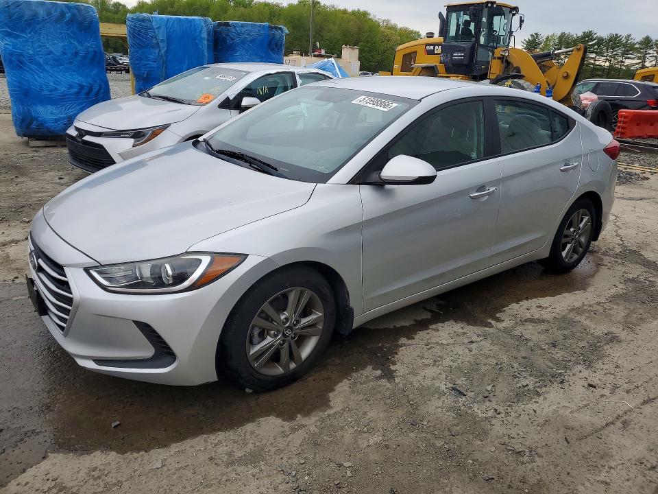 2018 HYUNDAI ELANTRA — VIN 5NPD84LF7JH239406