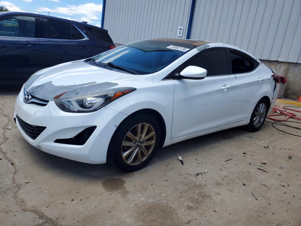 2015 HYUNDAI ELANTRA — VIN 5NPDH4AE2FH565955
