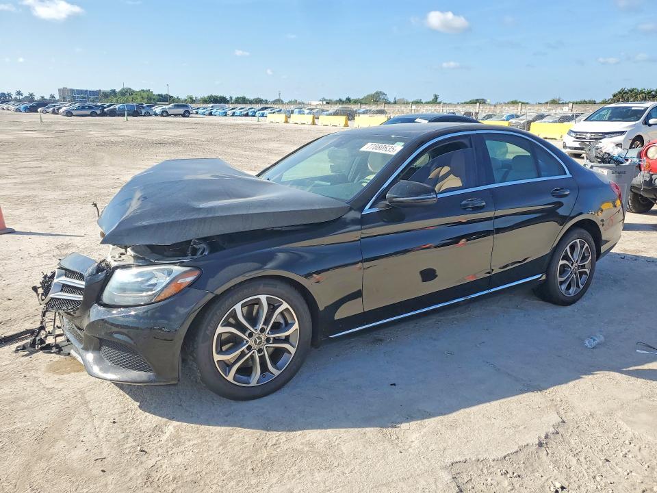 2018 MERCEDES-BENZ C — VIN 55SWF4JB4JU236880