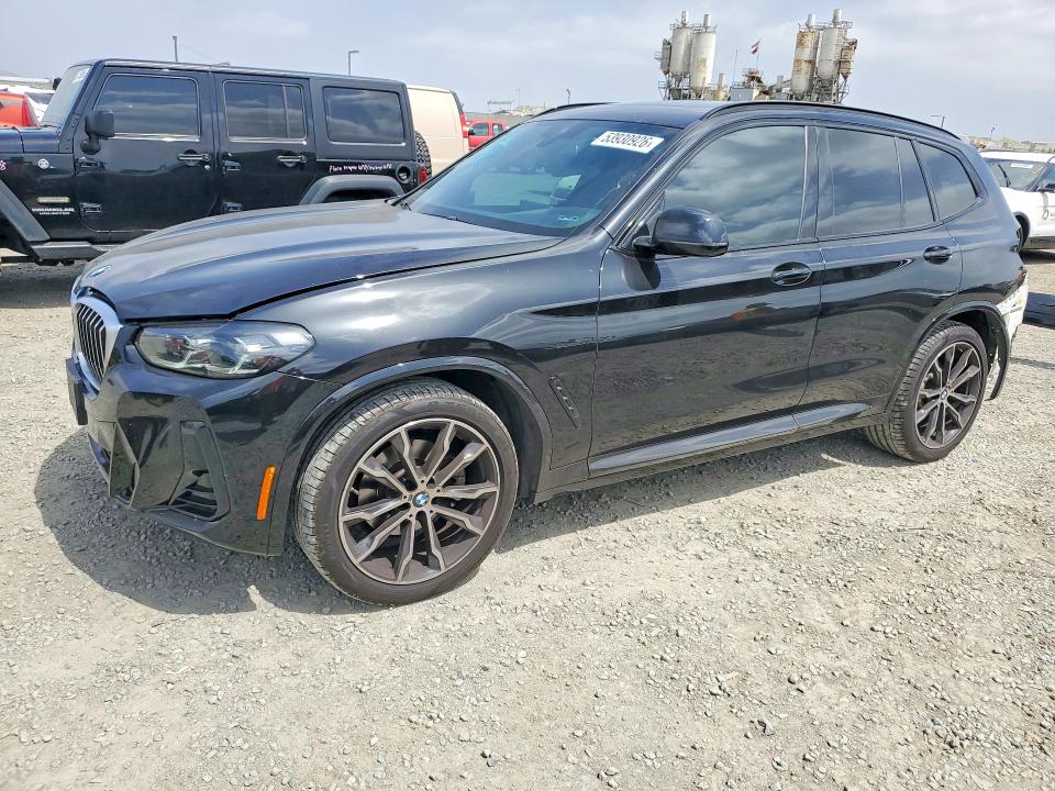 2022 BMW X3 — VIN 5UX43DP07N9M25982