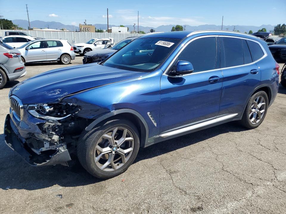 2020 BMW X3 — VIN 5UXTY3C01L9B08261