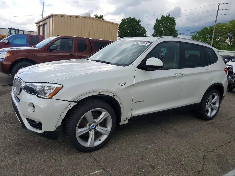 2017 BMW X3 — VIN 5UXWX9C58H0T09114