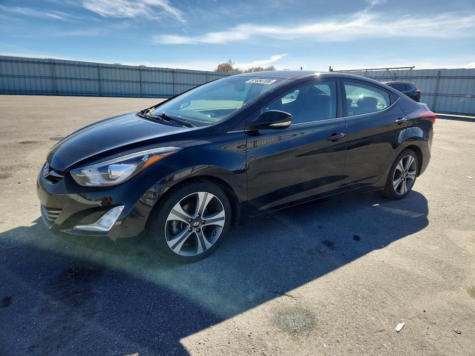 2016 HYUNDAI ELANTRA — VIN KMHDH4AH5GU532851