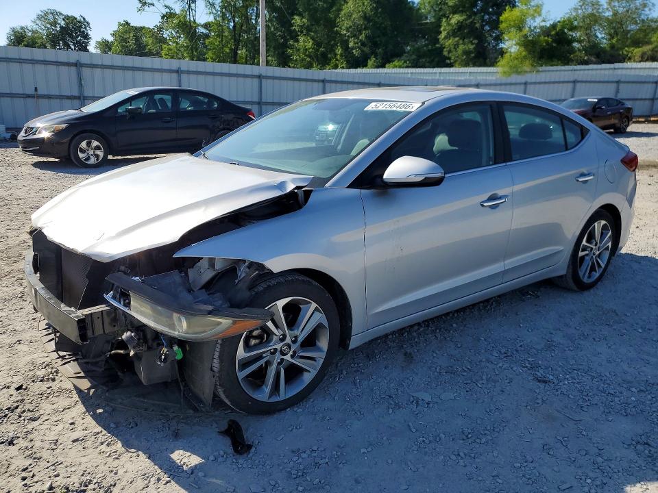 2017 HYUNDAI ELANTRA — VIN KMHD84LF3HU201456