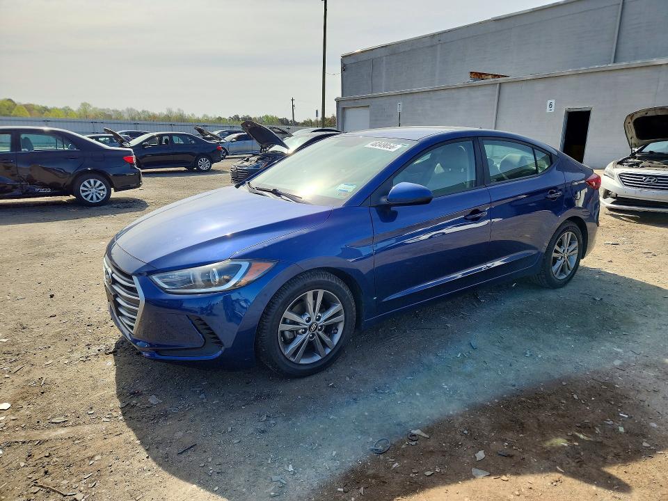 2018 HYUNDAI ELANTRA — VIN 5NPD84LF6JH357981