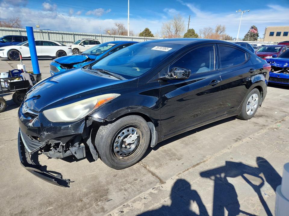 2016 HYUNDAI ELANTRA — VIN 5NPDH4AE7GH787506